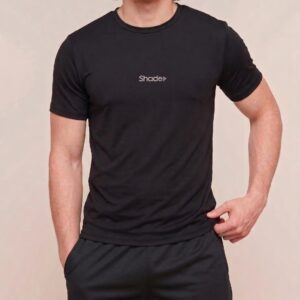 109Skin Negra - Remera Manga Corta de Hombre - ropa deportiva Shade Sport