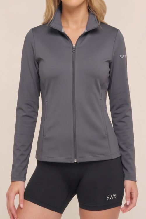 201Malaga Gris - Campera Deportiva De Mujer