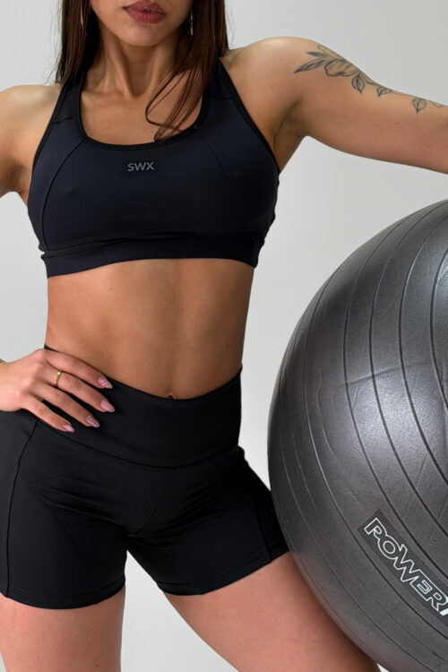 212Secret Negro - Top Deportivo Cruzado de Supplex