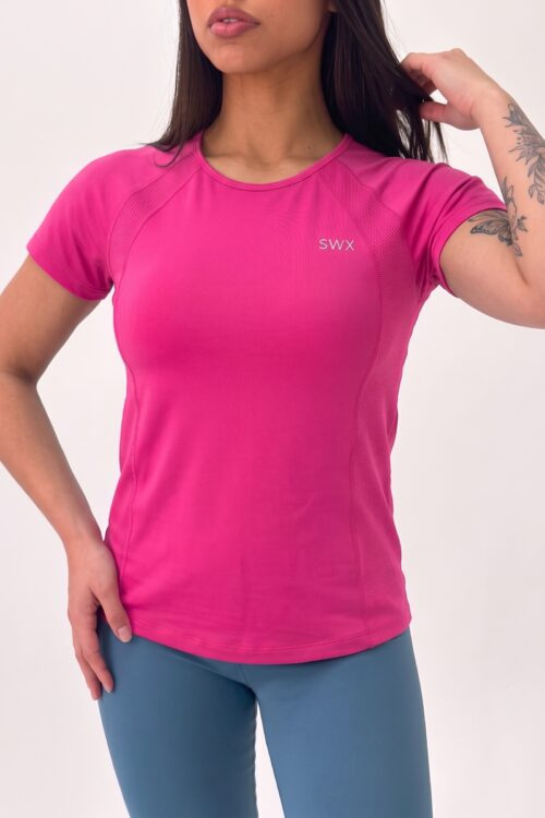 209Print Fucsia - Remera Manga Corta Dry-Fit de Mujer