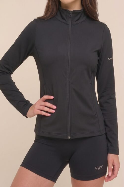 201Malaga Negra - Campera Deportiva de Mujer